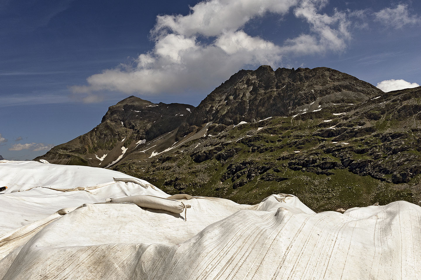 Dosenschnee am Corvatsch